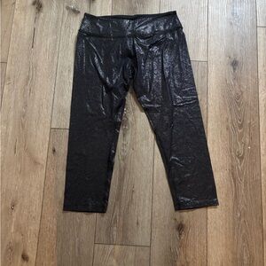 Beyond Yoga Shimmer crop leggings